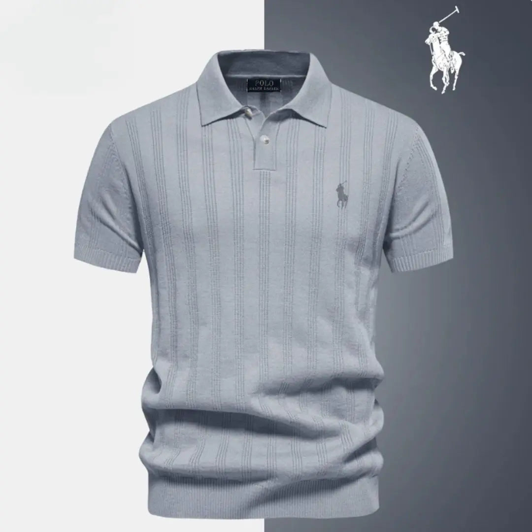 Elegant Knit Polo Hemd™