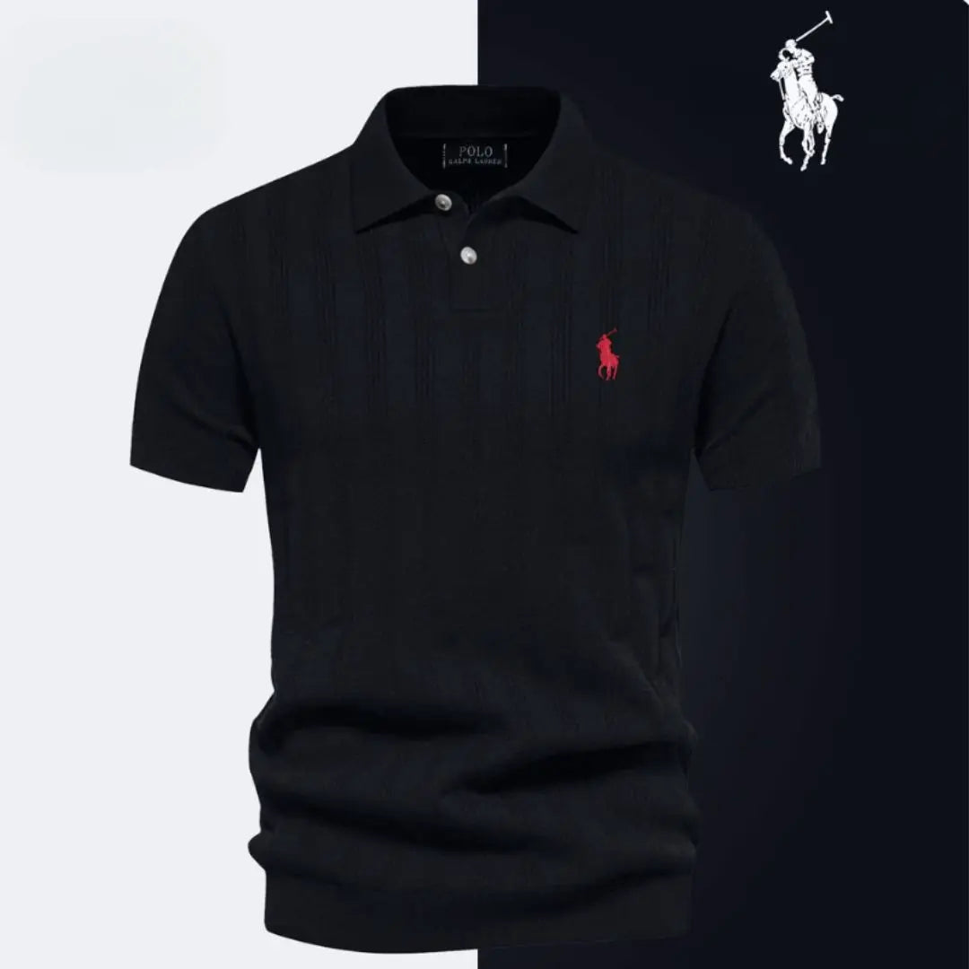 Elegant Knit Polo Hemd™
