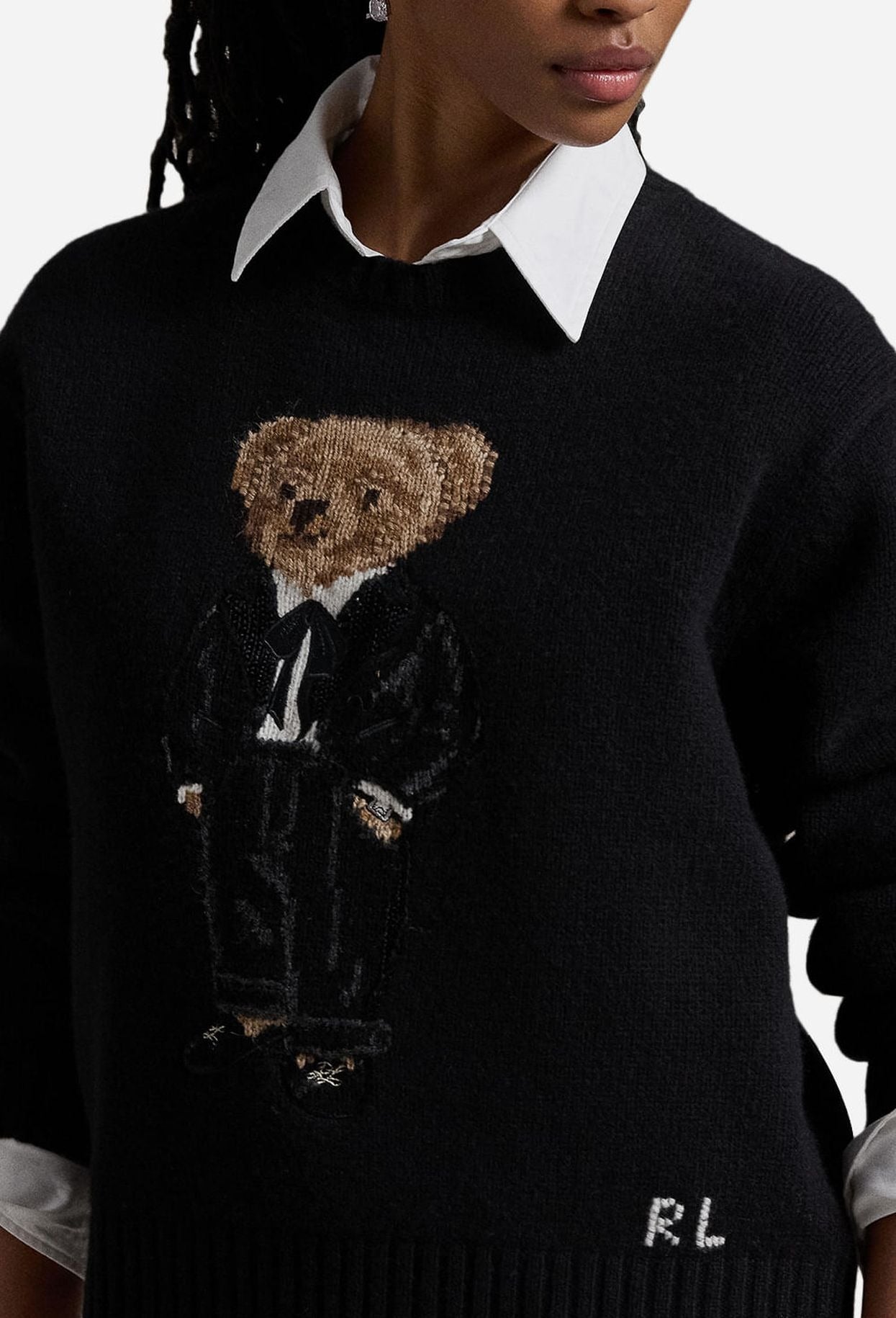 Ralph Lauren Sweater | Schwarz Polo Bear